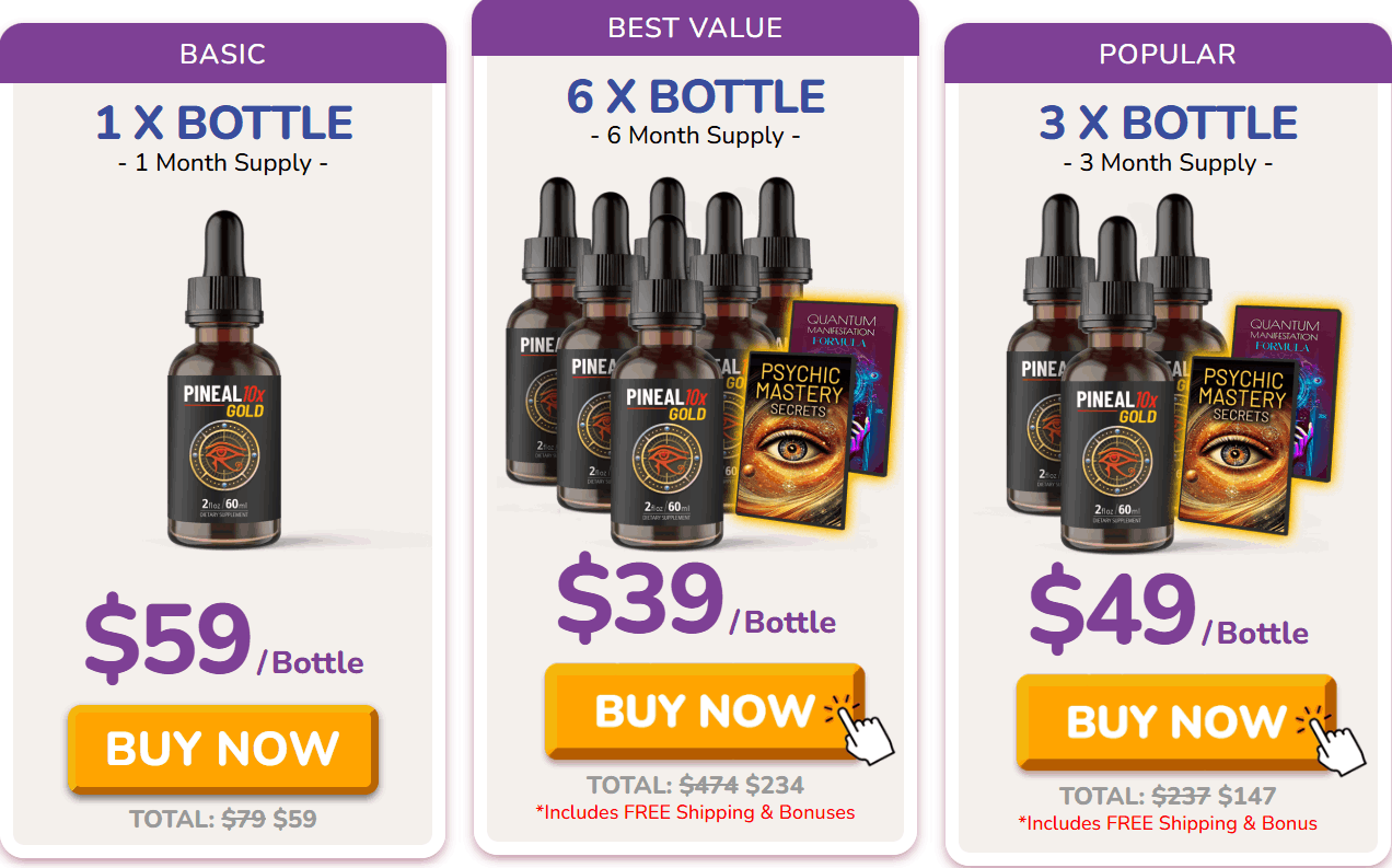 Pineal 10x-Order page